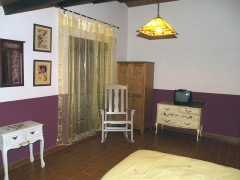 Dormitorio casa rural el cao galinduste salamanca