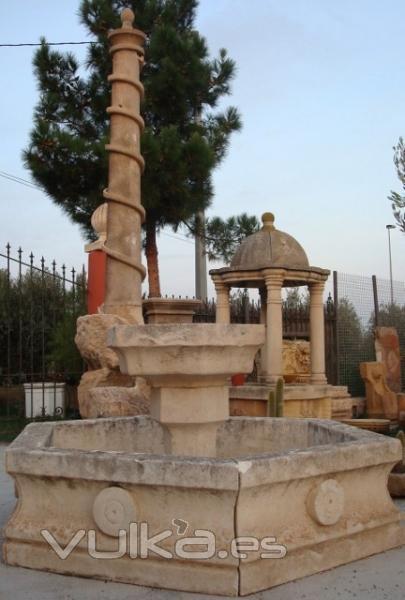 Fuente de piedra