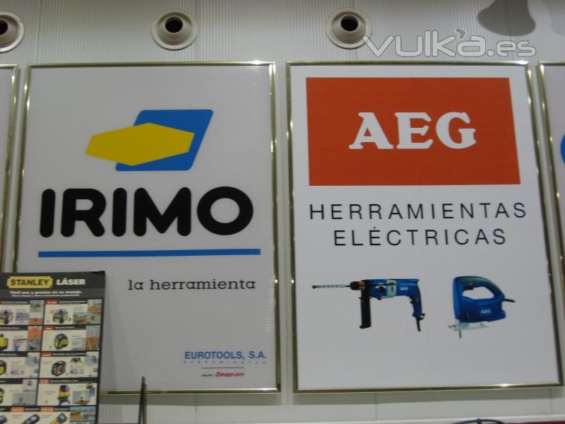 ANUNCIO IRIMO. ANUNCIO AEG.