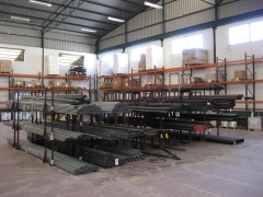Tuberia de hierro negro y galvanizada en nuestro almacen regulador