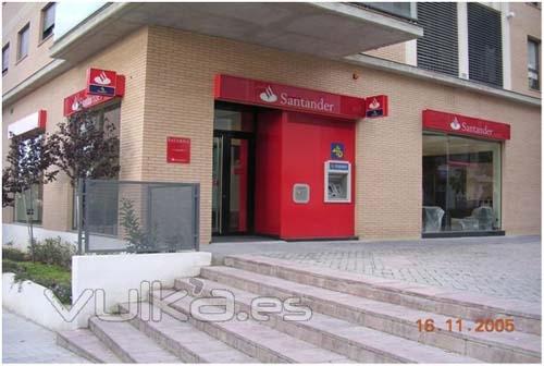 Realizacin de Oficinas para Banco Santander en Comunidad Valenciana y Murcia