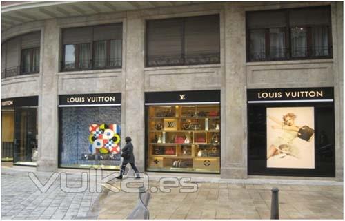 Reforma de local para Louis Vuitton en Valencia.