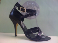 Sandalia piton negromodelo 8025