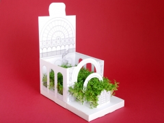 Postal jardin modelo botanical de postcarden