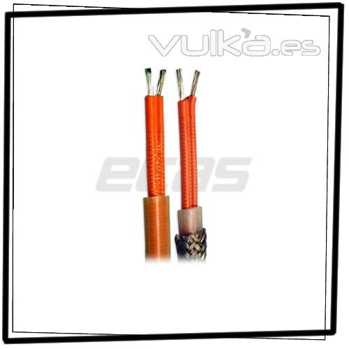 Cables calefactores paralelos potencia constante, que permiten cortarse a medida adaptandose a las necesidades de ...