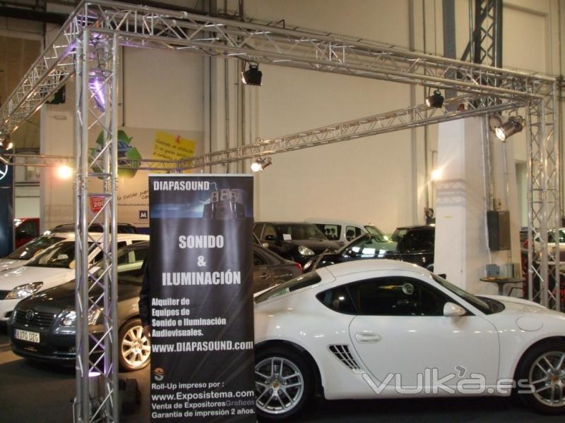 TRUSS & iluminacion , Salon del Automovil , Fira de BCN