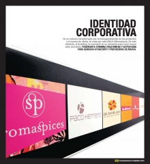 Ejemplo de identidad corporativa - diseno grafico o branding