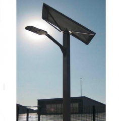Farola solar aislada red ideal para urbanizaciones dificil acceso luz electrica
