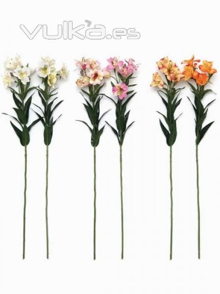 alstromeria artificial. oasisdecor.com flores artificiales de calidad