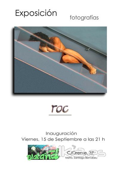 Cartel exposicin fotogrfica  roc