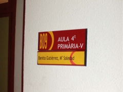 Placas de directorio y senalizacion
