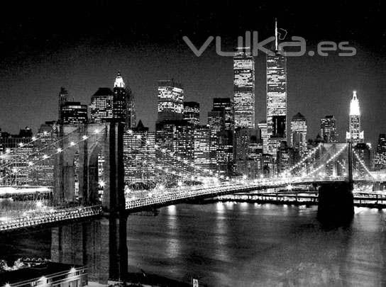 Lminas y Cuadros de Nueva York, Puente de Brooklyn de Henri Silberman