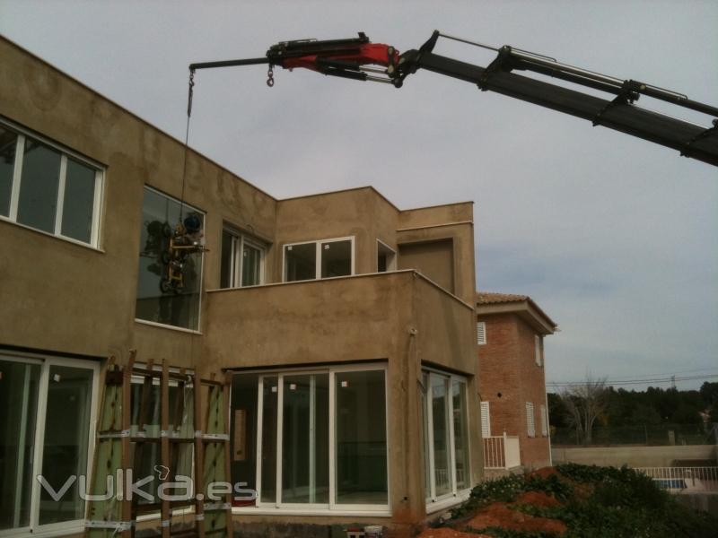 MOTAJE DE VENTANA CON CRISTAL  ALUMINIOS CERRATOSA