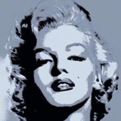 Lámina decorativa estilo Pop Art de Marilyn Monroe