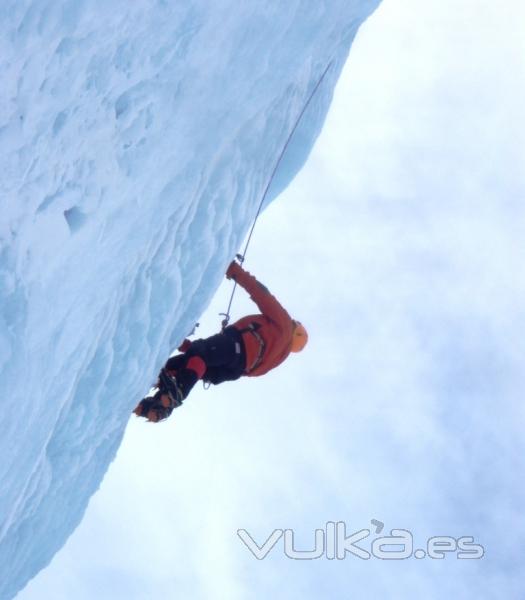 Escalada en hielo pirineos