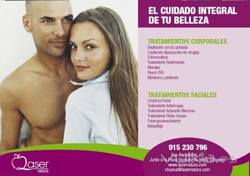 Laser Natura Chueca. Servicio integral de estetica