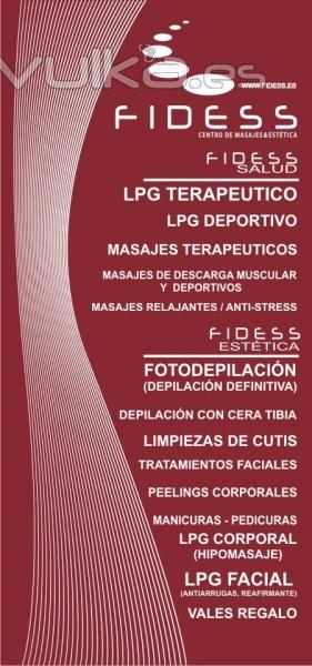 Algunos de los servicios Fidess Palma de Mallorca.