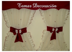 Gusanillos de cocina, con bando y abrazaderas a juego