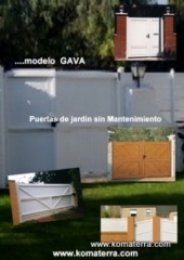 Puertas de entrada de pvc  modelo gava