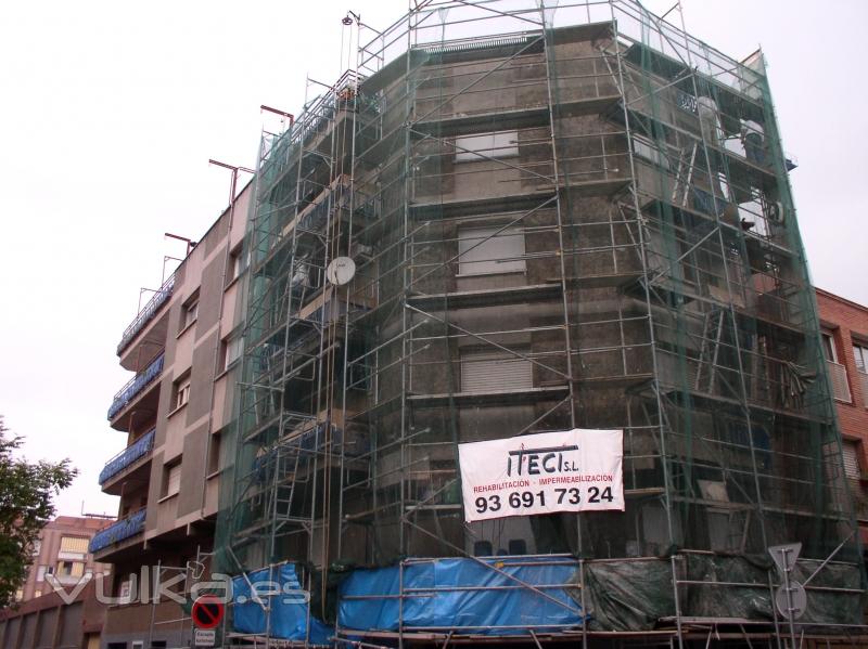 ITECI S.L,936917324,REHABILITACION DE FACHADAS EN BARCELONA.