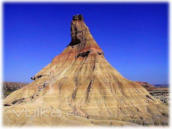 castildetierra en las bardenas en arguedas valtierra