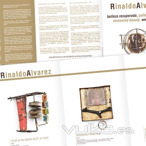 Trptico para Diseador de Joyas Rinaldo Alvarez