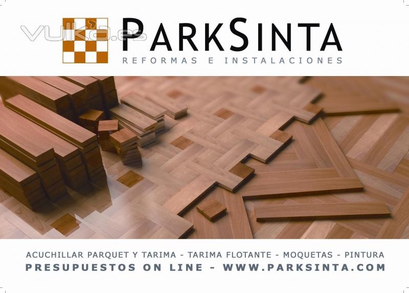 ParkSInta, Acuchillar Parquet y Tarima Flotante