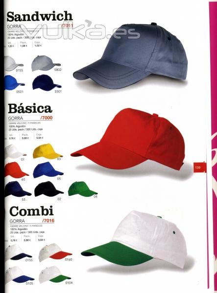 GORRAS-VARIAS