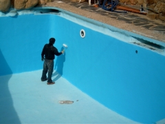 Renovacin y proteccin de piscinas