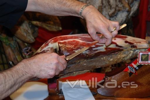 Cortadores de amn a Cuchillo de Madrid