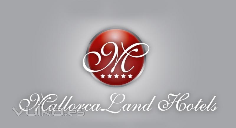 Creacion del logotipo de MallorcaLand Hotels, grupo hotelero enfocado a agroturismo.