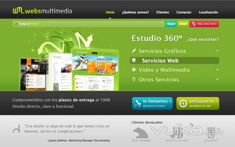 Bienvenidos a WebsMultimedia!