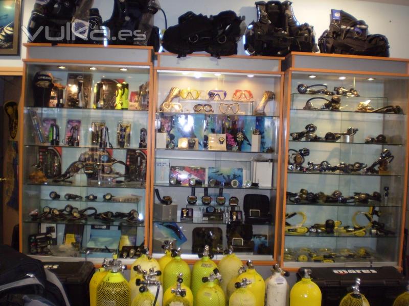 interior tienda pluja sports