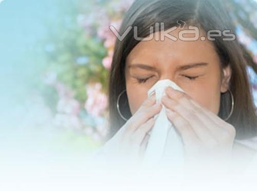 rea de Tratamiento de alergias