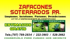 Servicios y mantenimiento s zafacones soterrados
