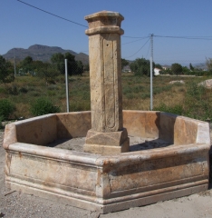 Fuente de travertino 4