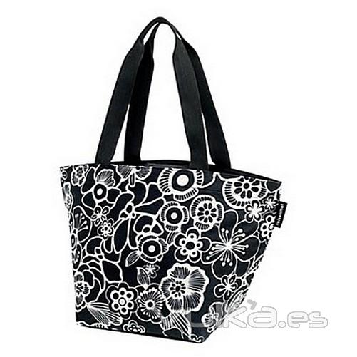 Reisenthel - Shopper fleur black