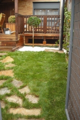 Jardin privado tras realizacion de trabajos