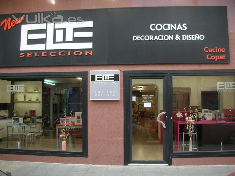 escaparate de cocinas elite , Almeria .