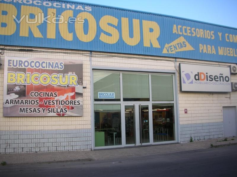 fachada principal de eurococinas bricosur , Huercal de Almeria