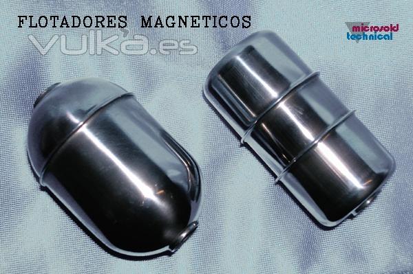 FLOTADORES MAGNETICOS ESPECIALES  PARA CONTROL DE NIVEL