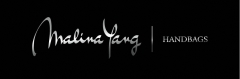 Diseno del logotipo de la marca de complementos de moda malina yang