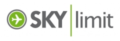 Logotipo de la escuela de vuelo sky limit