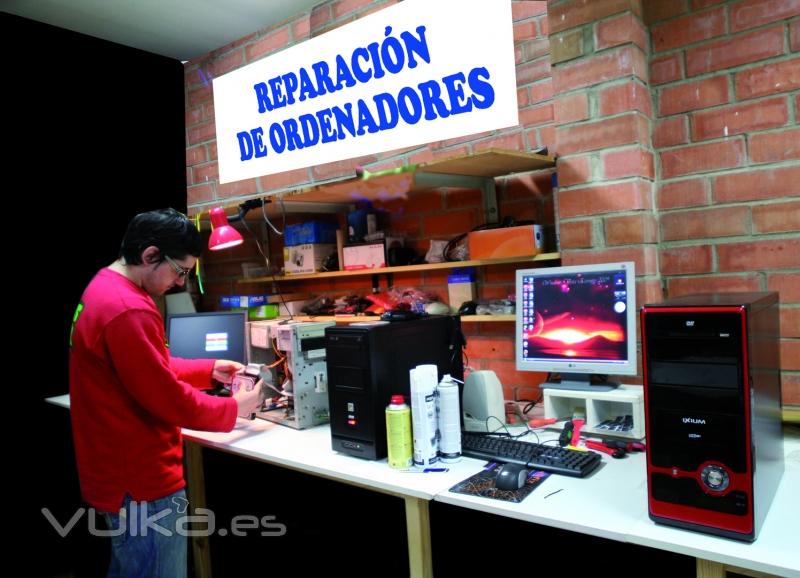 Reparacin de ordenadores, impresoras, videoconsolas