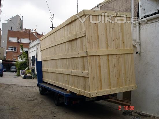 EMBALAJE DE MADERA PARA EXPORTACIN