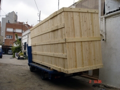 Embalaje de madera para exportacion