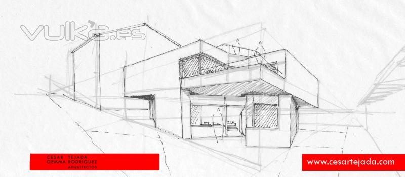 Vivienda de diseño contemporáneo. www.cesartejada.com