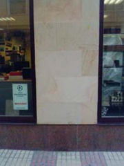 La superficie de piedra de villamayor recupera su aspecto original ver mas en wwwsingraffiticom