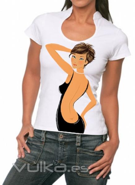 Camiseta Chica Sexy