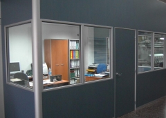 Mamparas,la oficina actual esta sometida a constantes cambios,sus departamentos experimentan reorganizaciones que